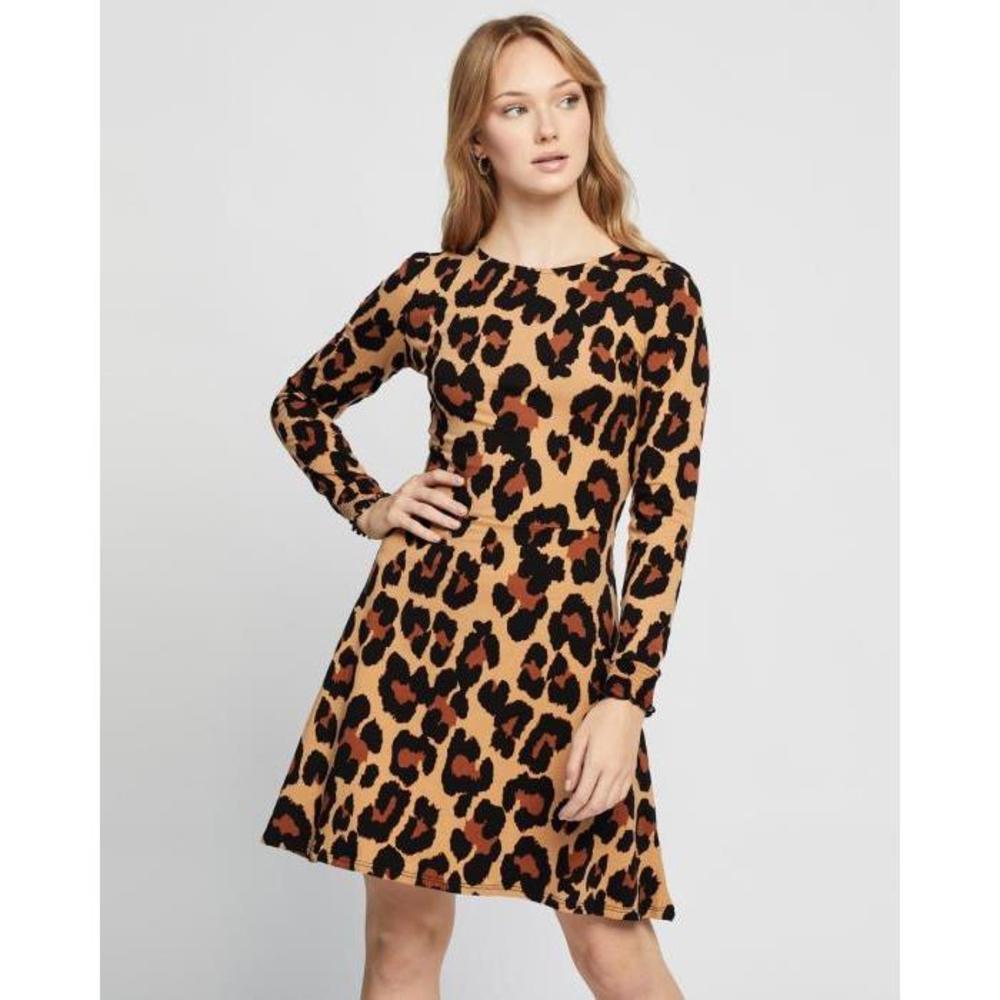 Dorothy Perkins Leopard Mini Dress DO894AA40PZJ