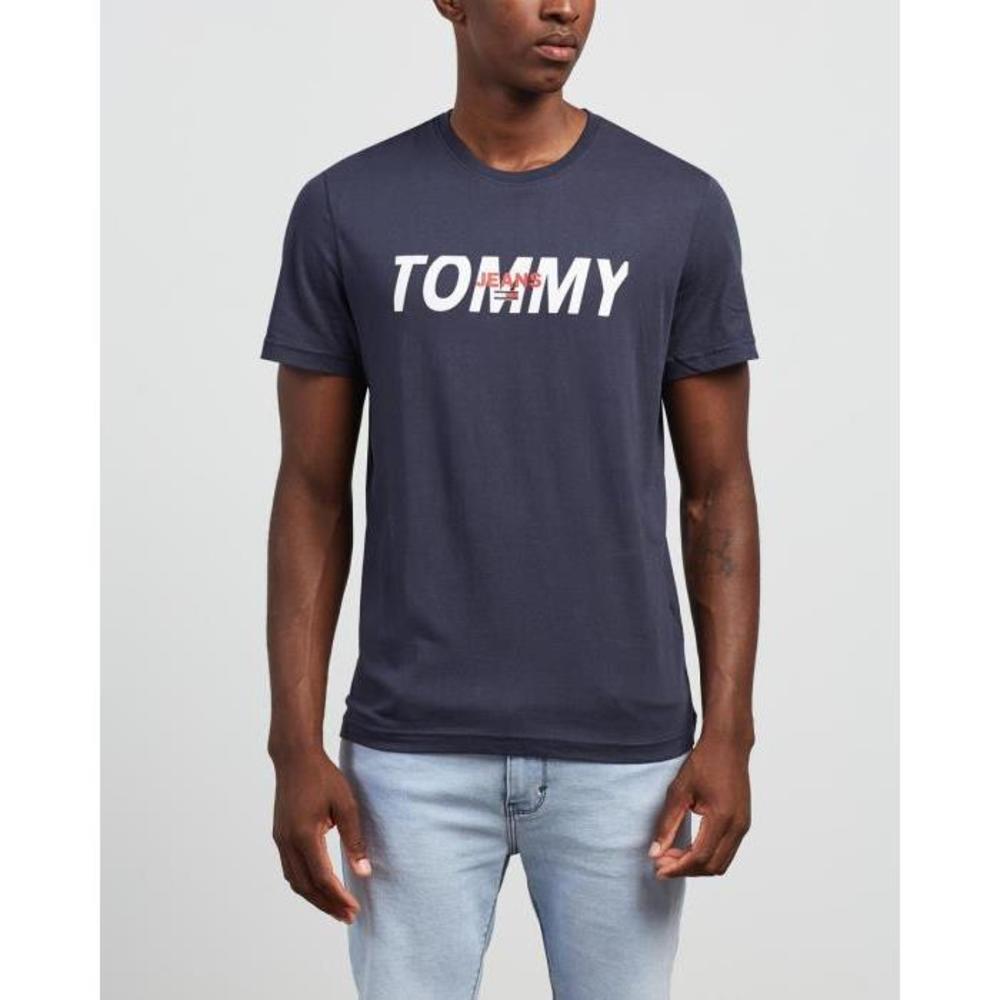 Tommy Jeans Layered Graphic Tee TO554AA59YBW