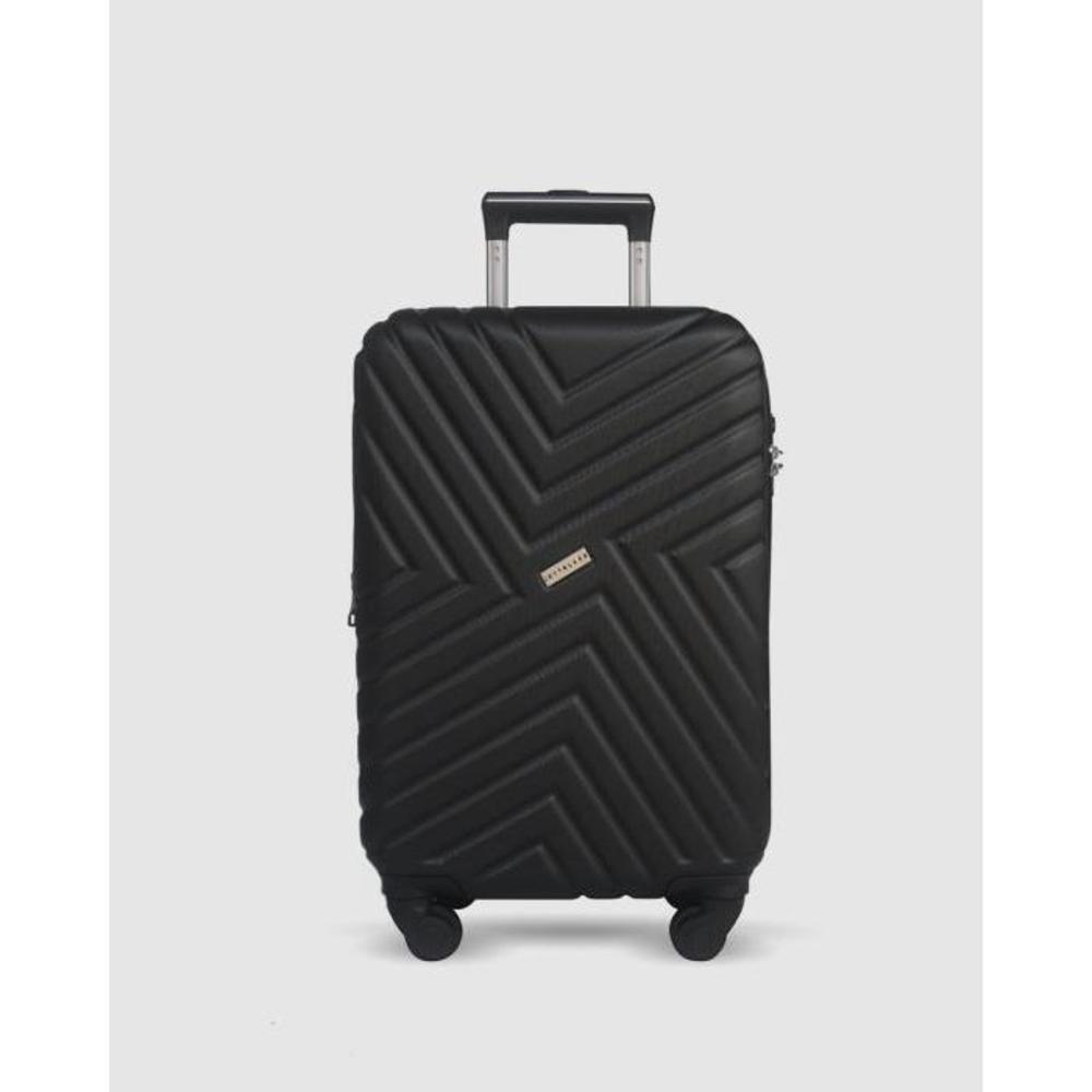 JETT BLACK Black Maze Carry On Suitcase JE237AC25NBM