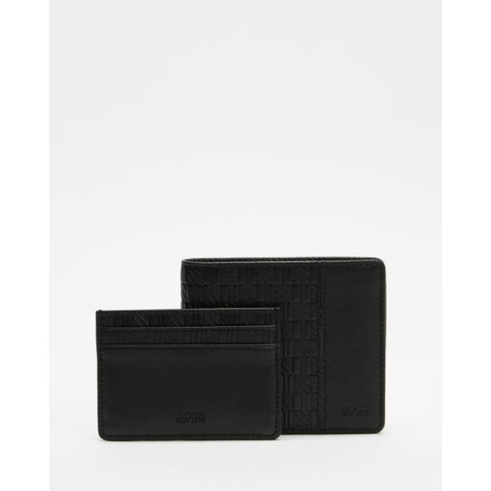 BOSS Wallet &amp; Card Holder Gift Set BO370AC97XZM