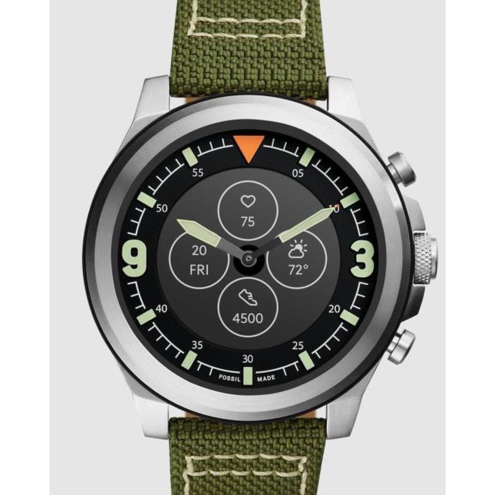 Fossil Latitude Hybrid HR Green Hybrid Smartwatch FO646AC22MSJ