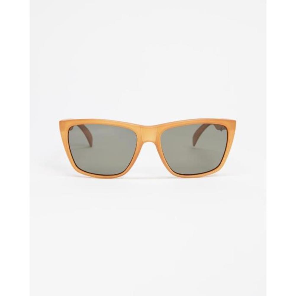 Volcom Plasm Sunglasses Matte Honey VO034AC59KOY