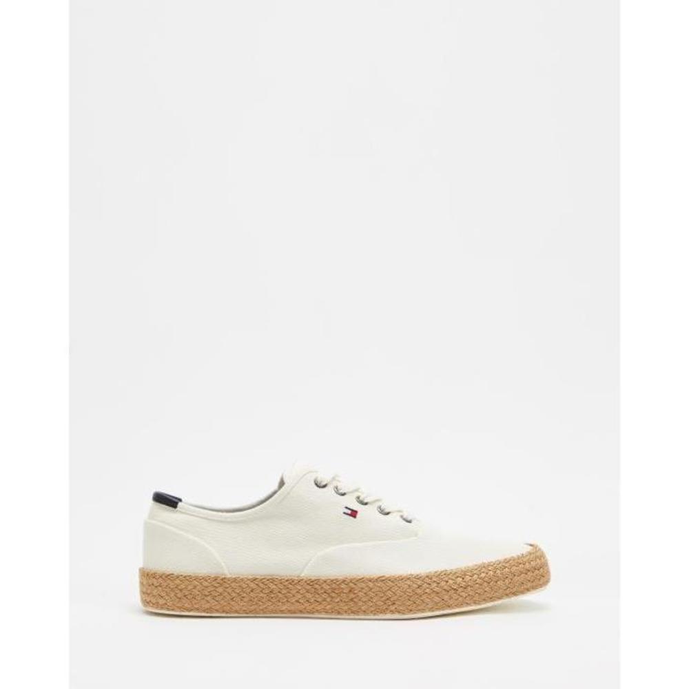 Tommy Hilfiger Core Oxford Twill Jute Sneakers TO336SH00MSP