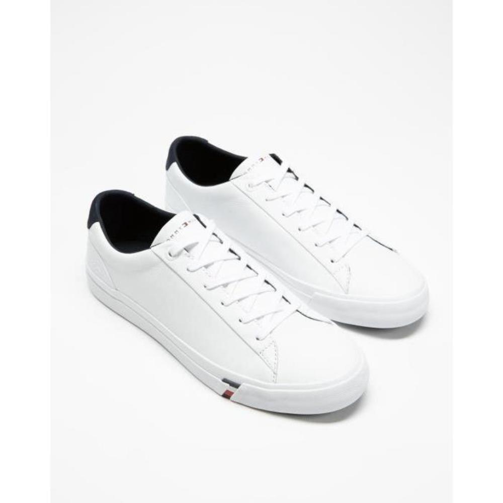 Tommy Hilfiger Corporate Leather Sneakers - Mens TO336SH55NZG