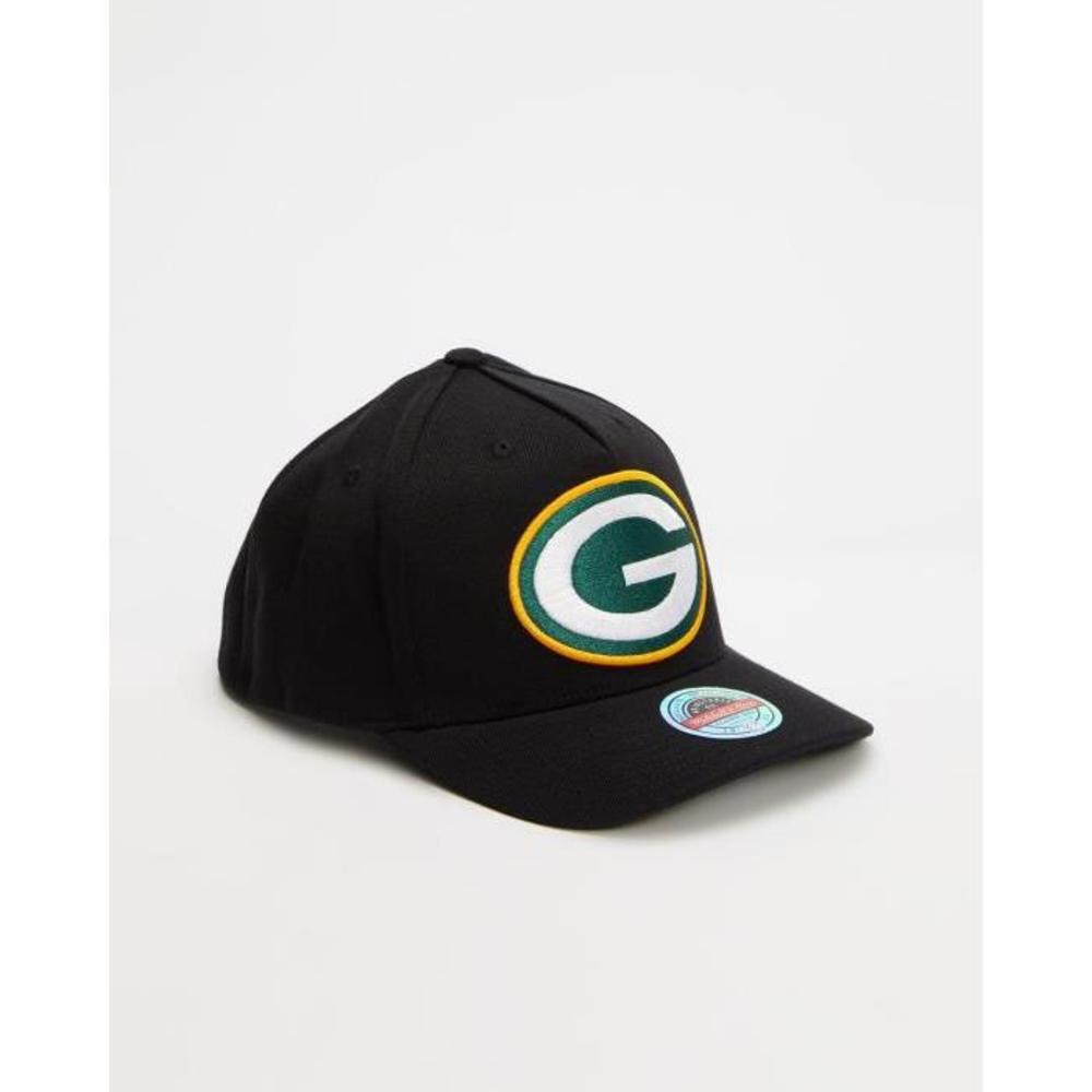 Mitchell &amp; Ness Green Bay Packers Wide Receiver Pinch Panel MI603AC83YMM