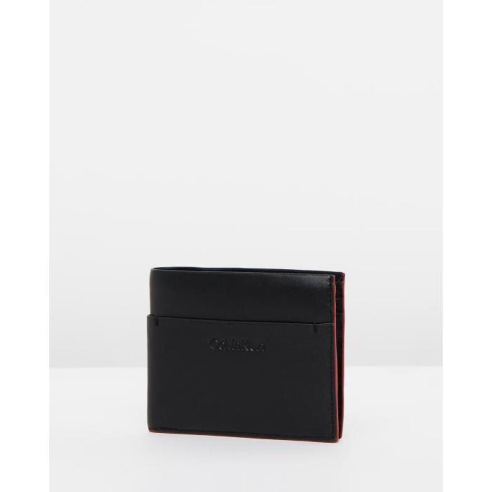 Calvin Klein Refined Tack Slim-Fold Wallet CA221AC44ZPZ