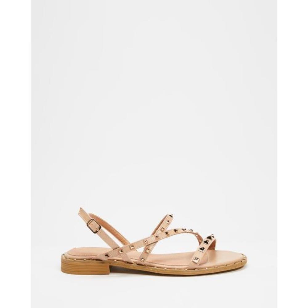 Betsy Studded Strappy Sandals BE248SH48DBB