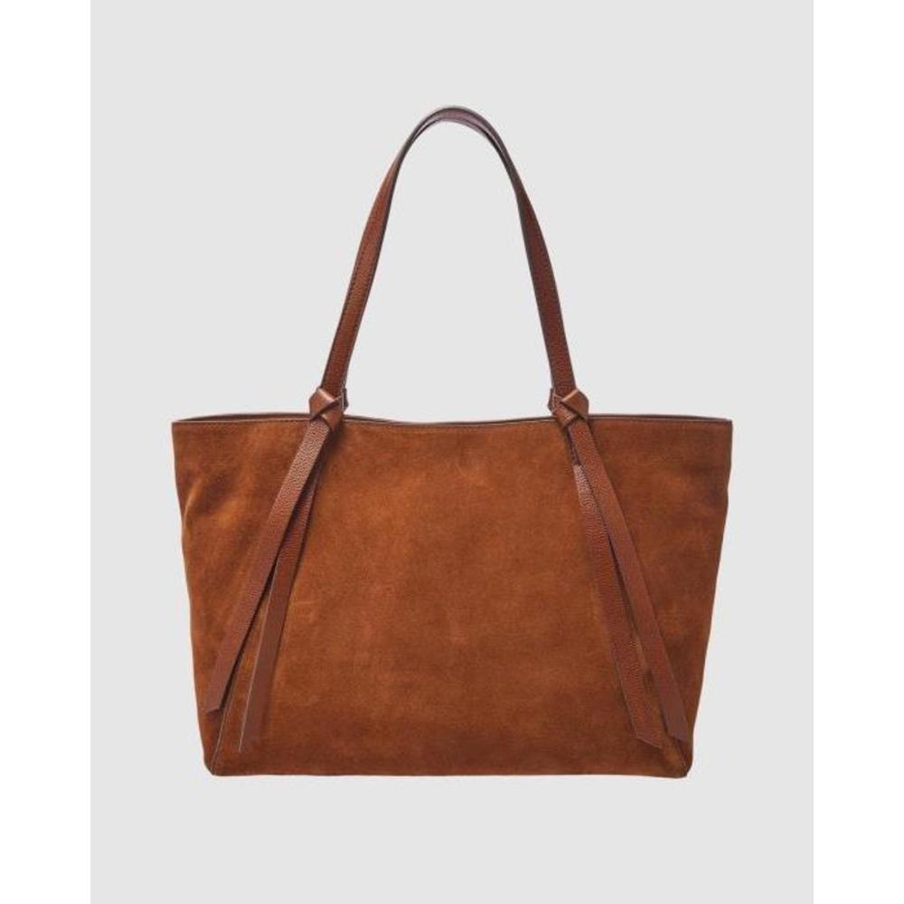 Fossil Rayna Brown Tote Bag FO646AC47THK