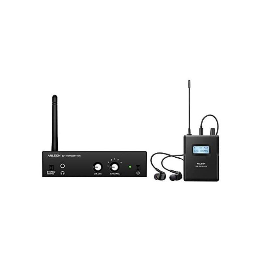 NEW ANLEON S2 UHF Stereo Wireless Monitor System In-ear System (S2 670-680Mhz) B07G9J855R