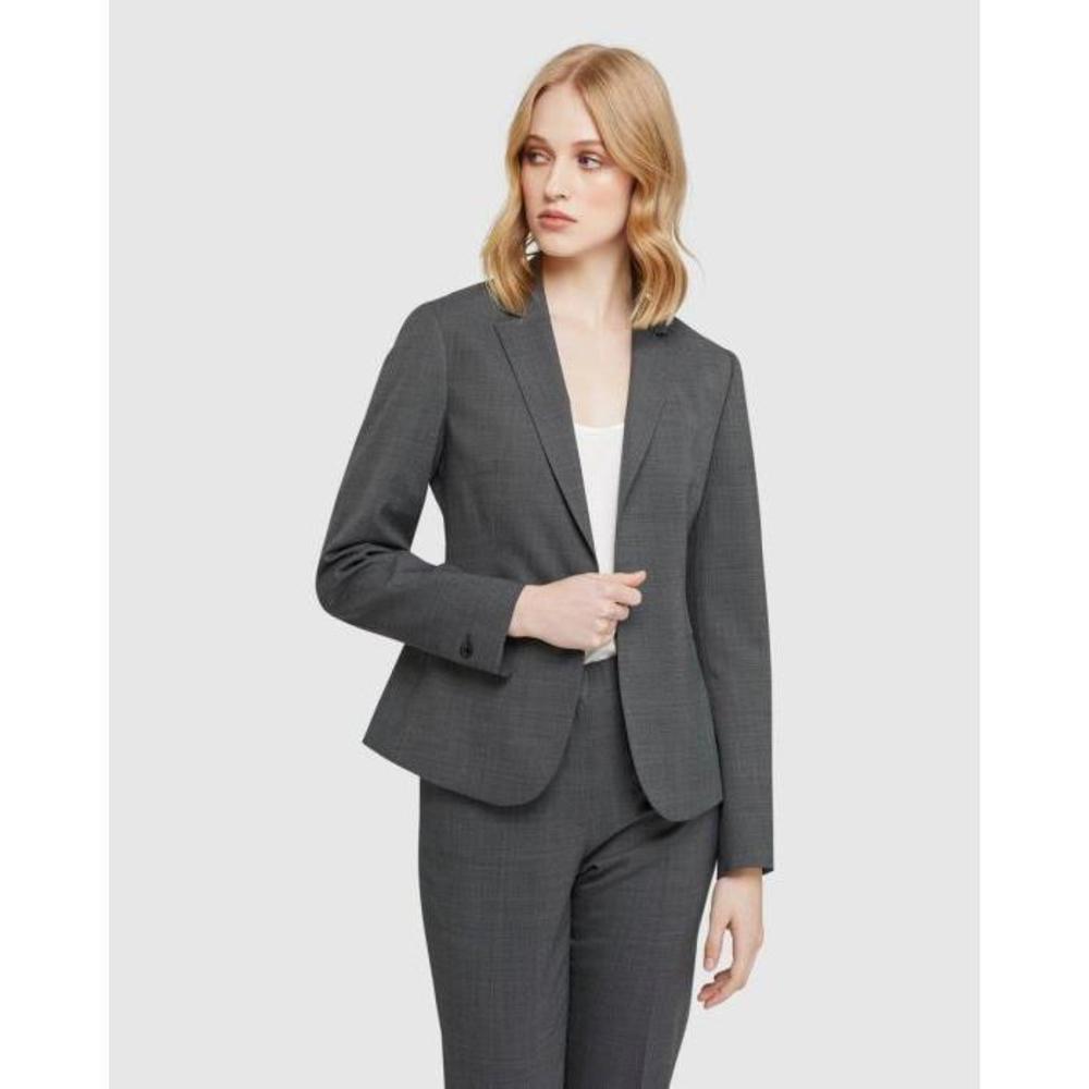 Oxford Chica Wool Stretch Suit Jacket OX617AA91YTO