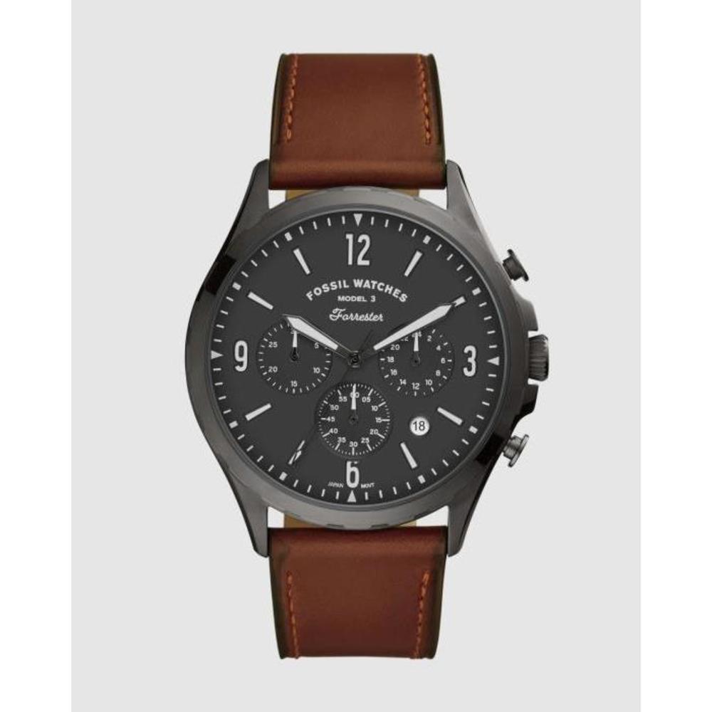 Fossil Forrester Brown Chronograph Watch FS5815 FO646AC90BHH