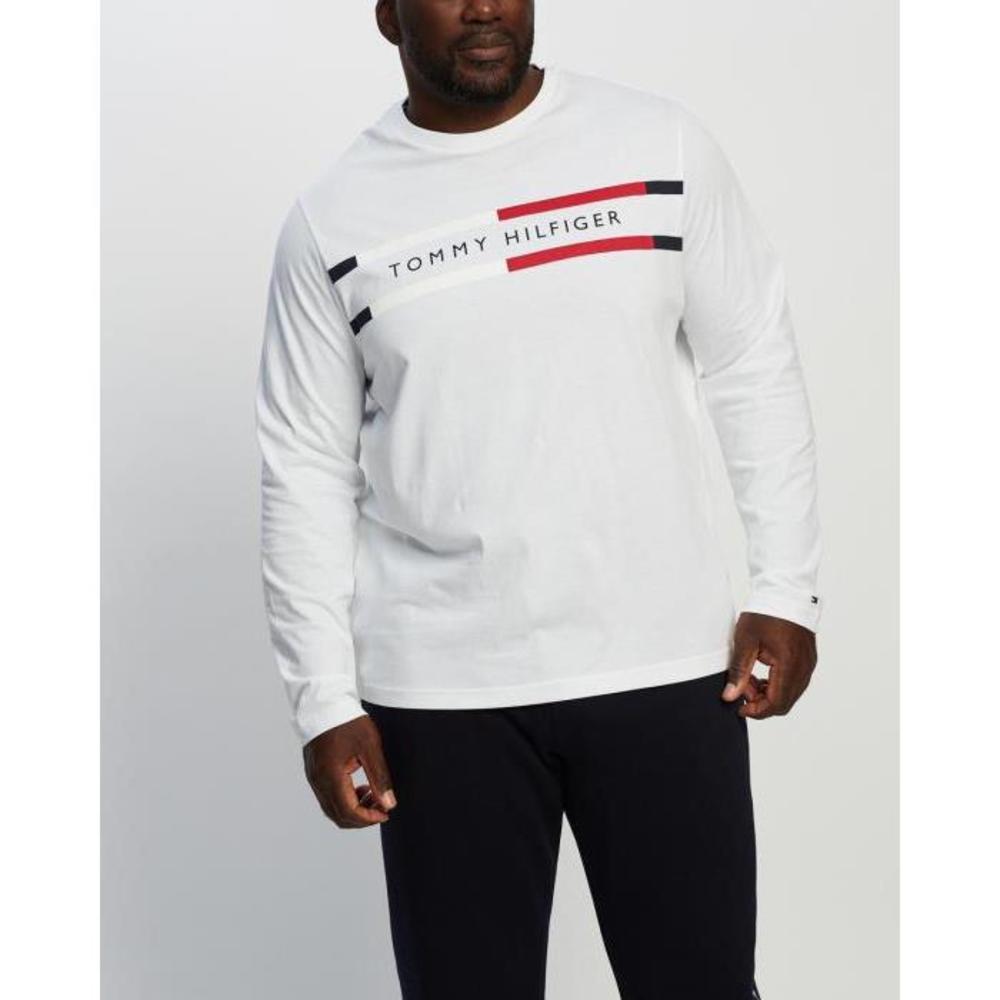 Tommy Hilfiger Plus Chest Stripe LS Tee TO336AA79VME