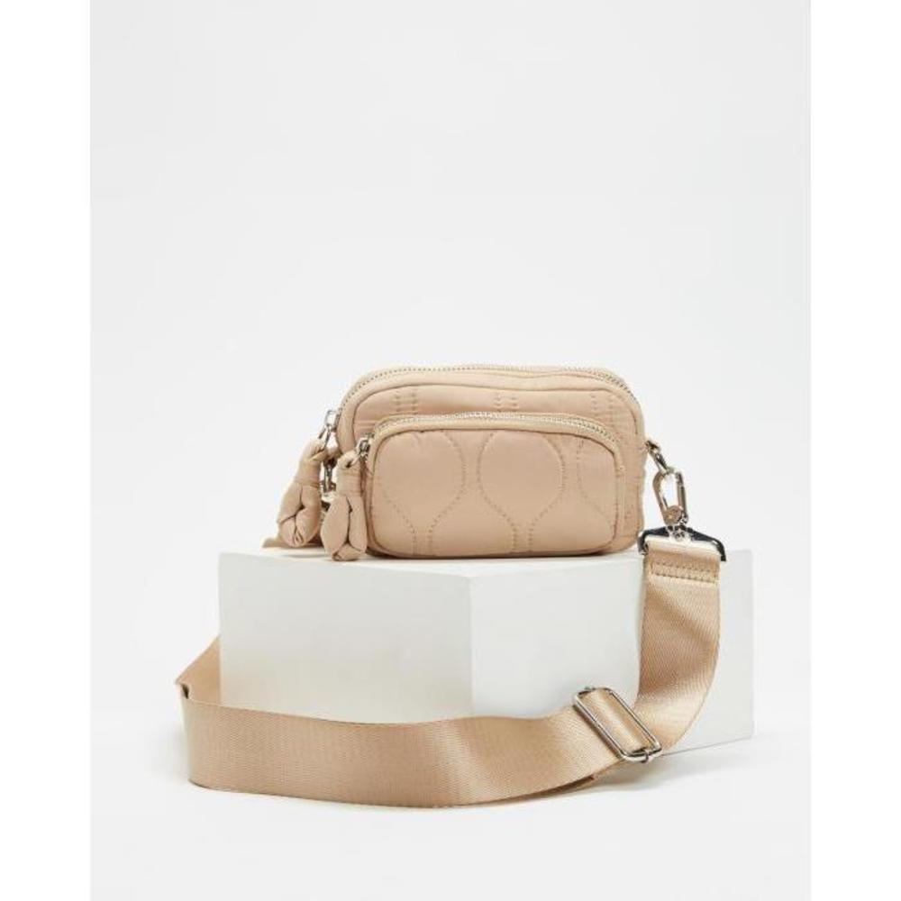 TOPSHOP Micro Quilted Crossbody TO101AC74VEV