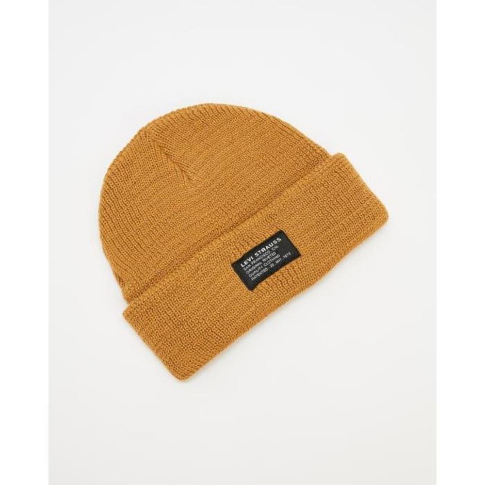 Levi&#039;s Recycled Poly Knit Cropped Beanie LE893AC72HAT