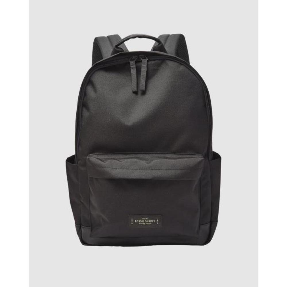 Fossil Knox Black Backpack FO646AC42VPL