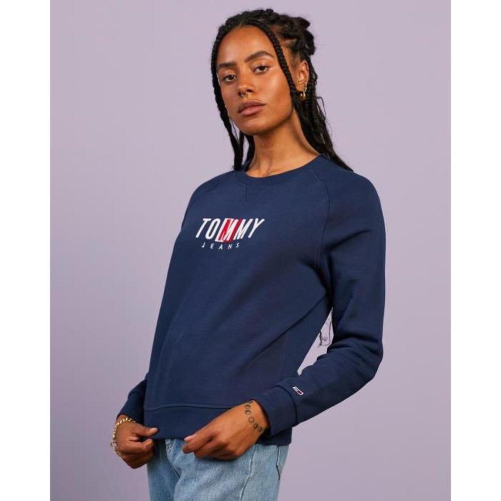 Tommy Jeans Timeless Box Sweatshirt TO554AA04RID