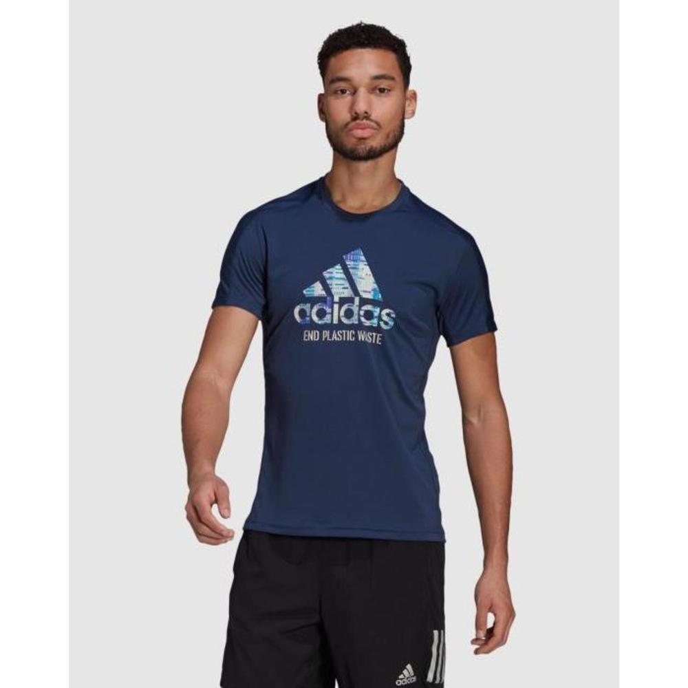 Adidas Performance Run for the Oceans Graphic Tee AD776AA30UTP