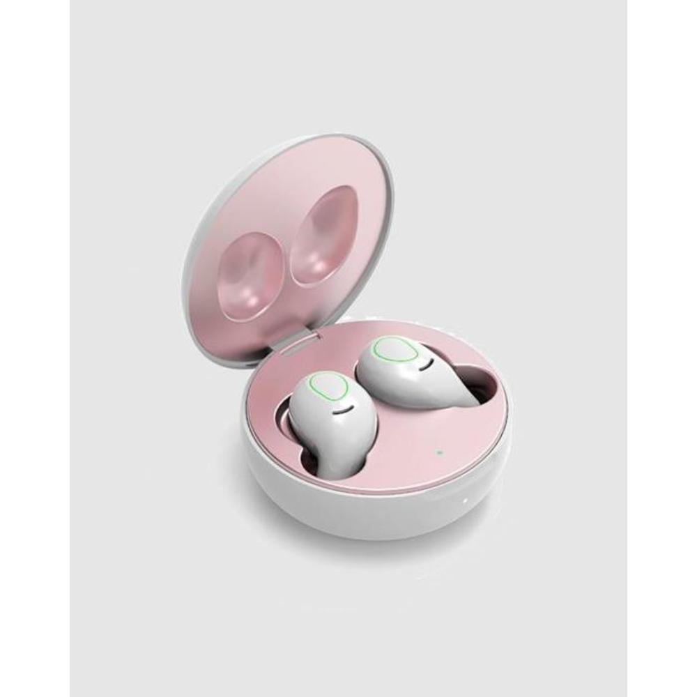 Friendie AIR ZEN 2.0 Pearl White and Rose Gold True Wireless In Ear Headphones FR553AC20ALN