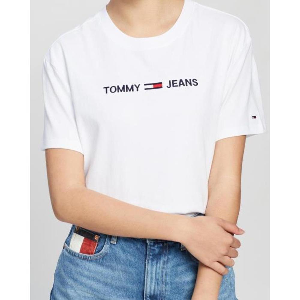 Tommy Jeans Modern Linear Logo Tee TO554AA99EKU