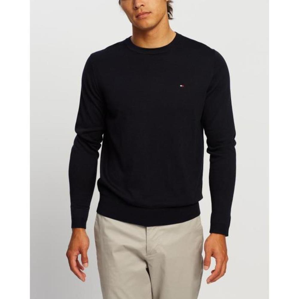 Tommy Hilfiger Core Cotton-Silk Crew Neck Knit TO336AA93BGW