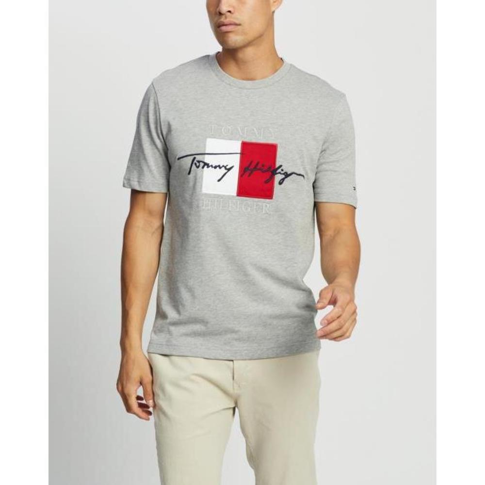 Tommy Hilfiger Box Signature Relaxed Fit Tee TO336AA85BNM