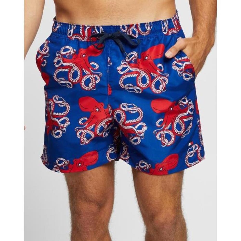 Tommy Hilfiger THE ICONIC EXCLUSIVE - Medium Drawstring Print Boardshorts TO336AA10QSN