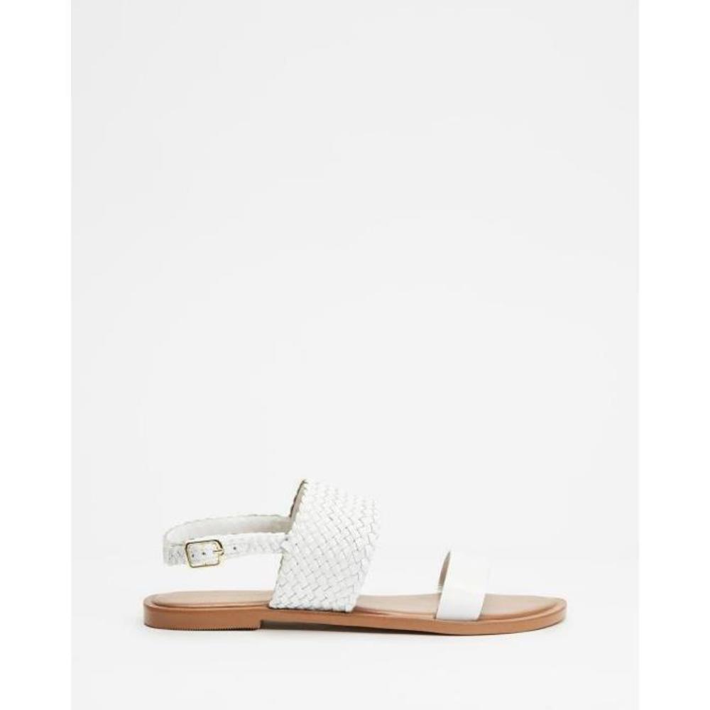 Atmos&amp;Here Karri Woven Leather Sandals AT049SH28TZF