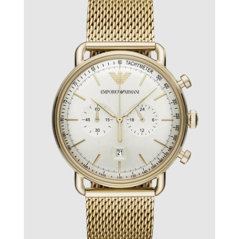 Emporio Armani Gold-Tone Chronograph Watch AR11315 EM941AC62KXX