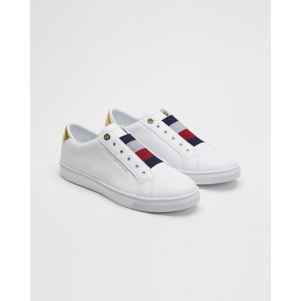 Tommy Hilfiger Elastic Slip On Sneakers TO336SH89GRY