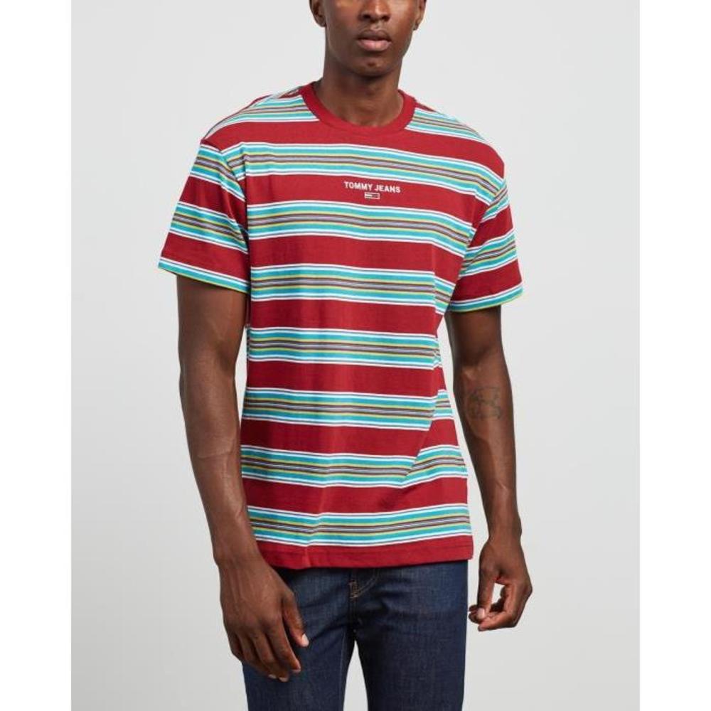 Tommy Jeans Stripe Layout Tee TO554AA20OHN