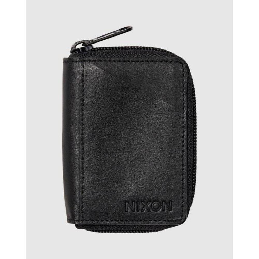 Nixon Orbit Zip Card Leather Wallet NI011AC02IVL