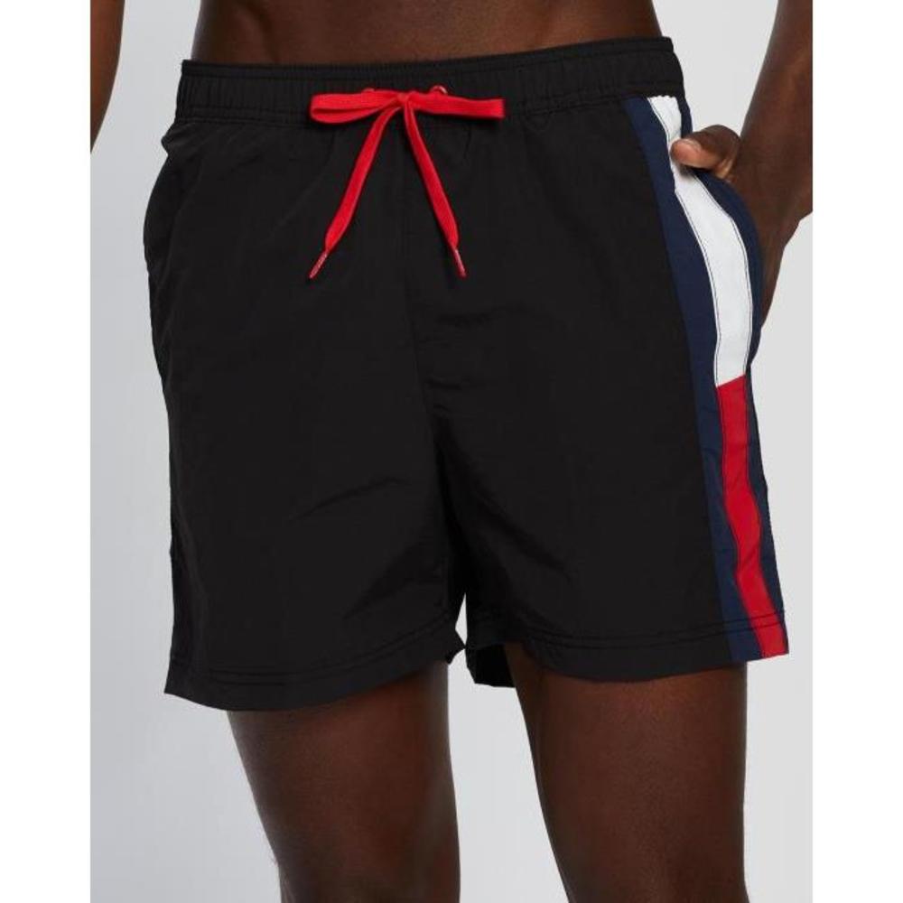 Tommy Hilfiger Colour-Blocked Slim Fit Drawstring Swim Shorts TO336AA65GXQ