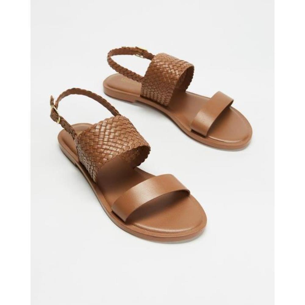 Atmos&amp;Here Karri Woven Leather Sandals AT049SH68IFF