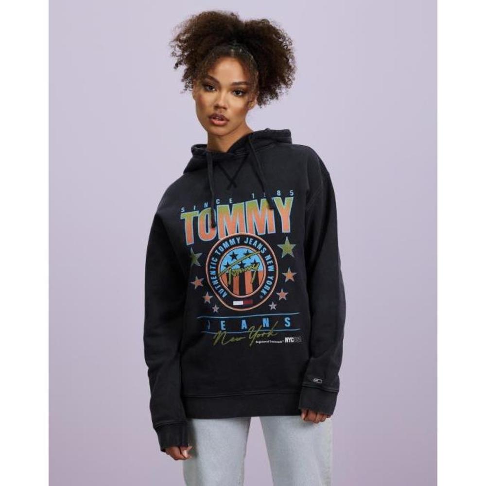 Tommy Jeans Oversized Stars Hoodie TO554AA47CPW