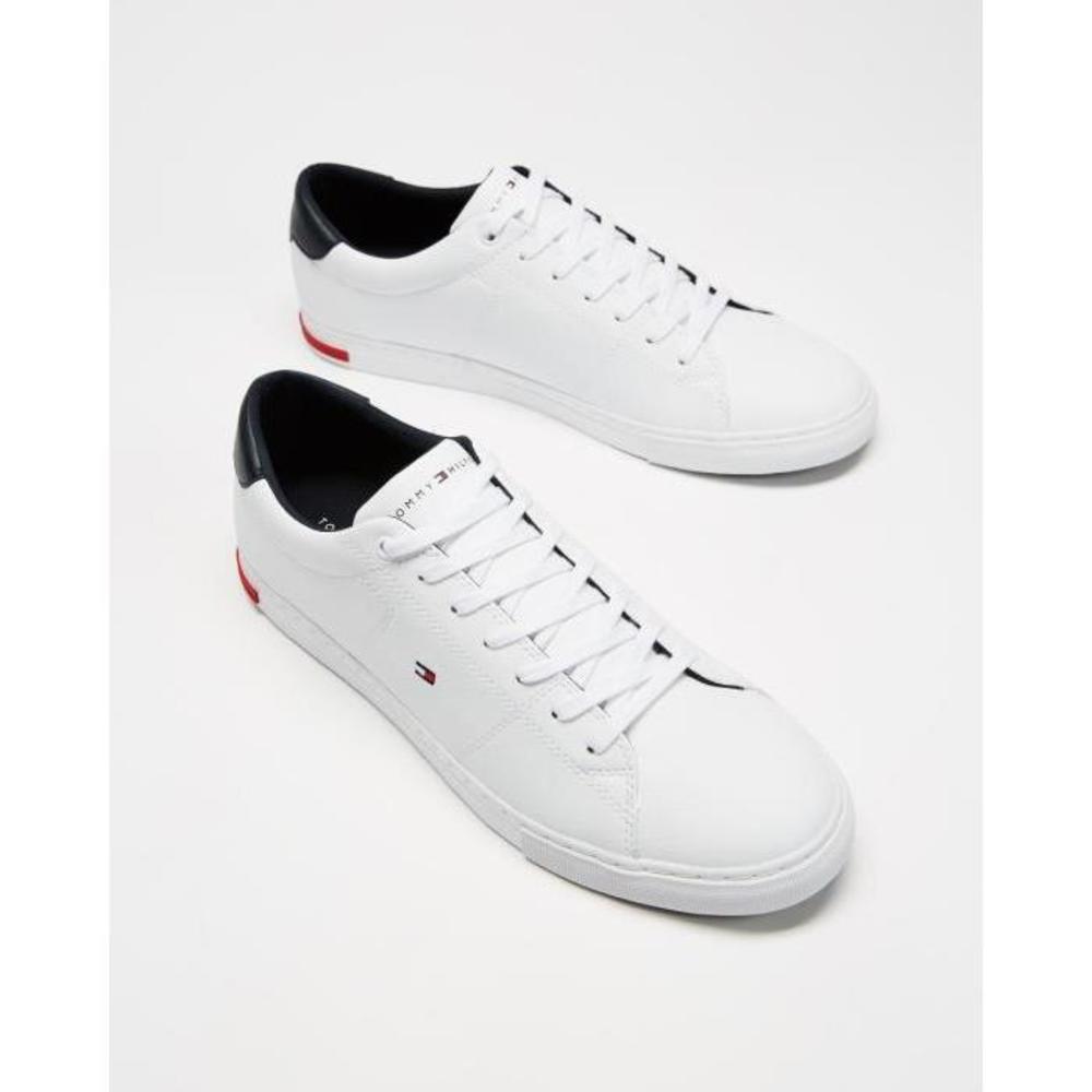 Tommy Hilfiger Essential Leather Detail Vulcanised Sneakers TO336SH71RAY