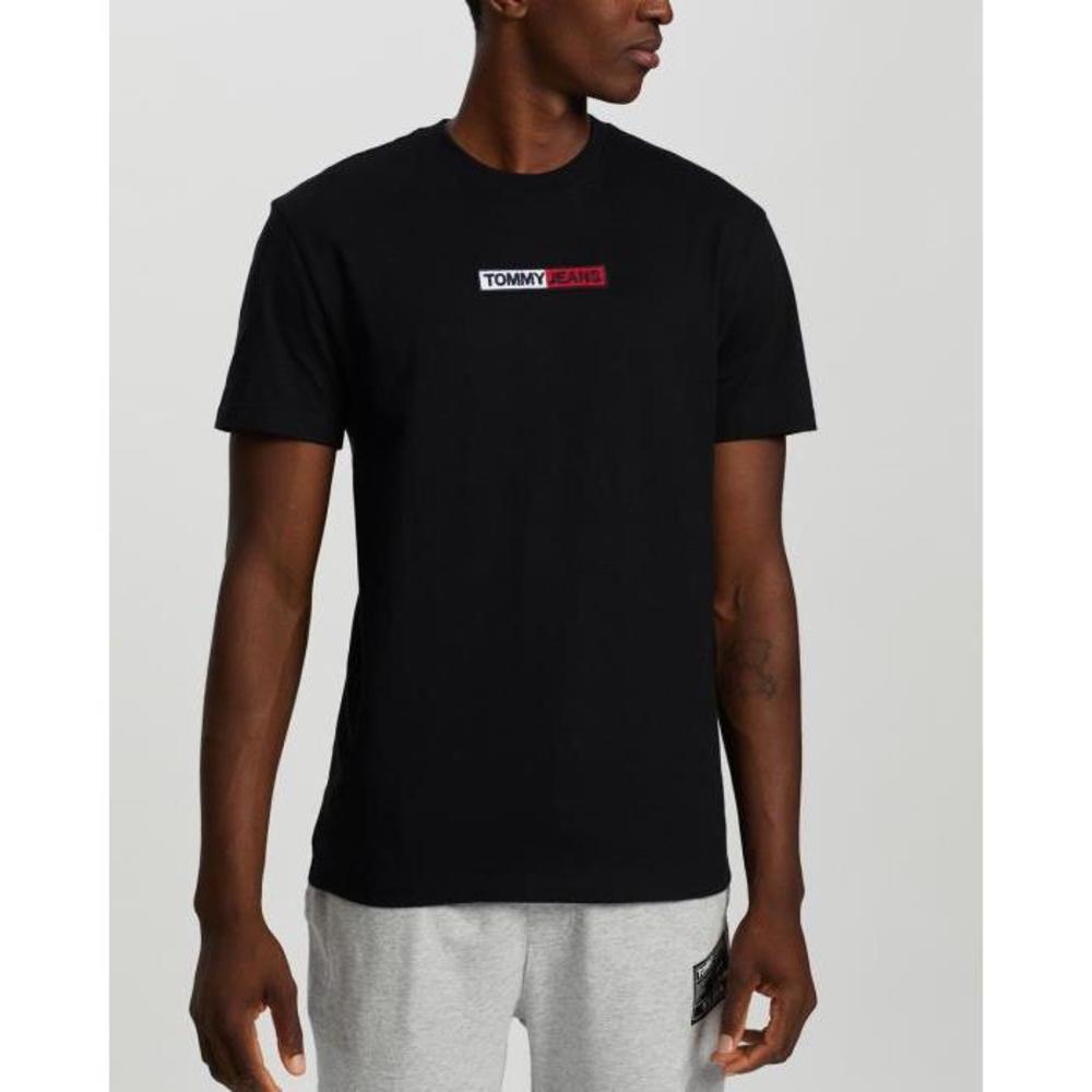 Tommy Jeans Embroidered Box Logo Tee TO554AA93NZA
