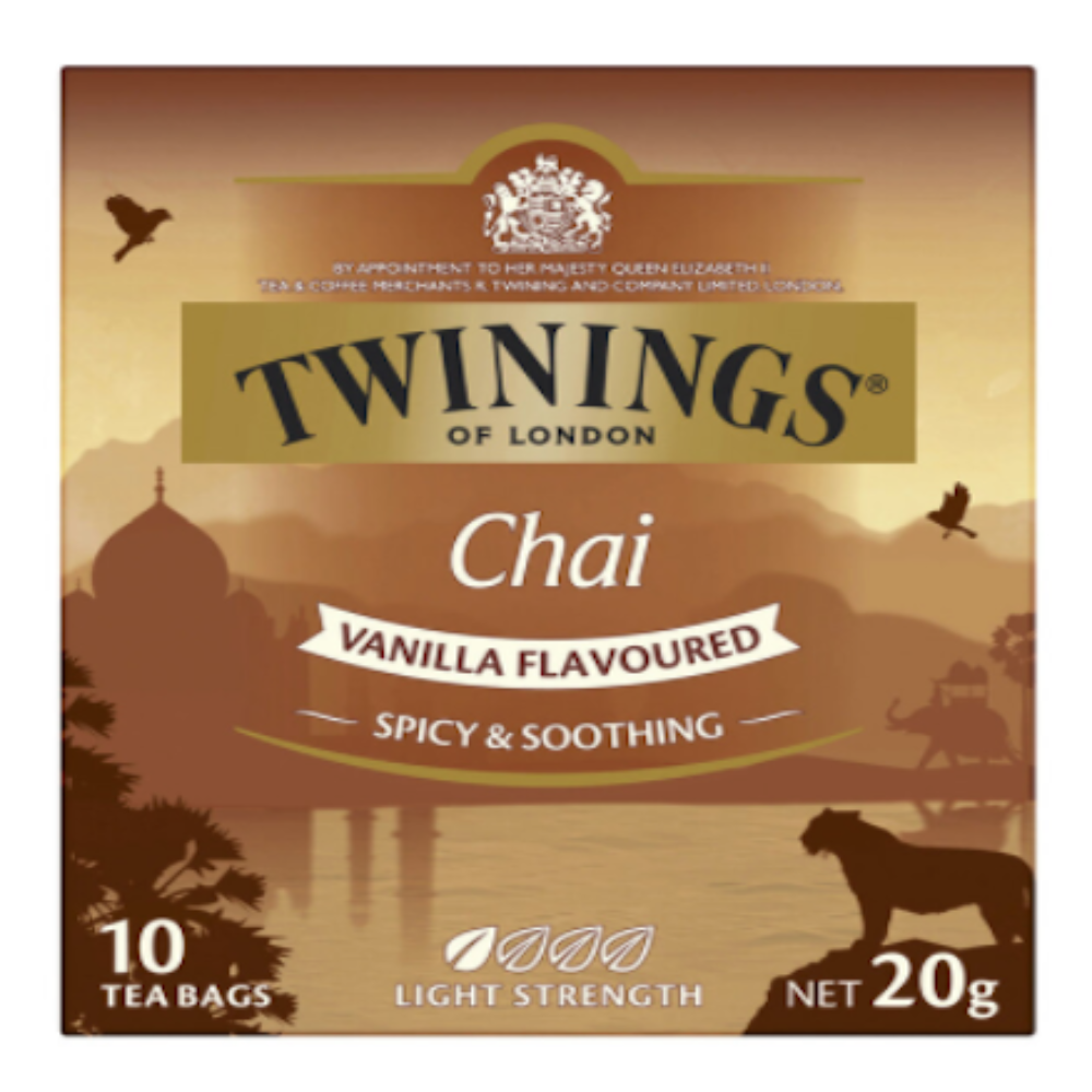 트와이닝스 스파이시 앤드 수딩 차이 10 티 백, Twinings Spicy &amp; Soothing Chai 10 Tea bags