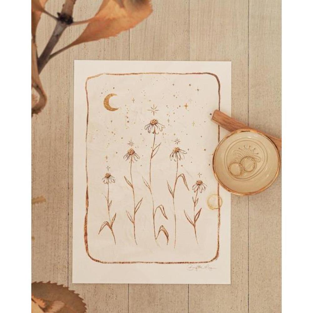 By Charlotte Moonflower Magic A4 Unframed Print BY156AC05BLQ
