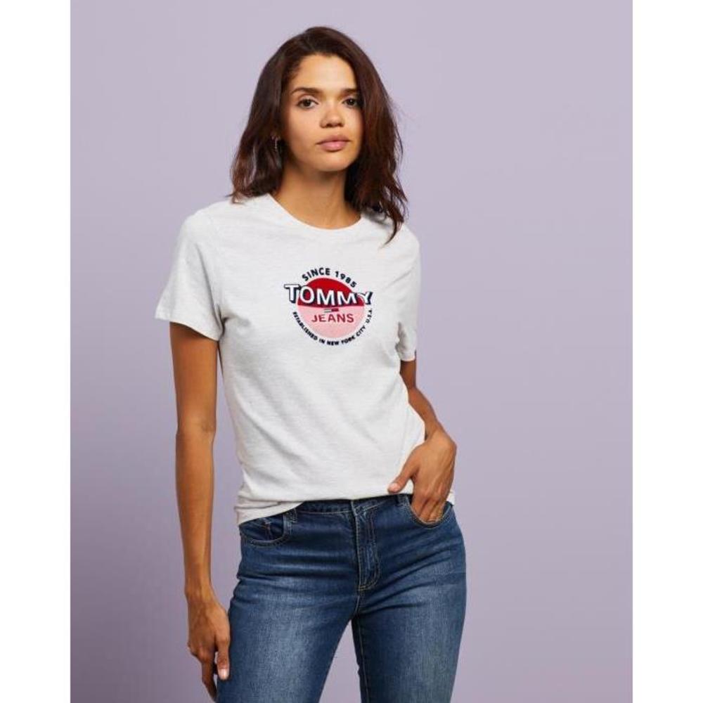 Tommy Jeans Circle Logo Tee TO554AA05GTU