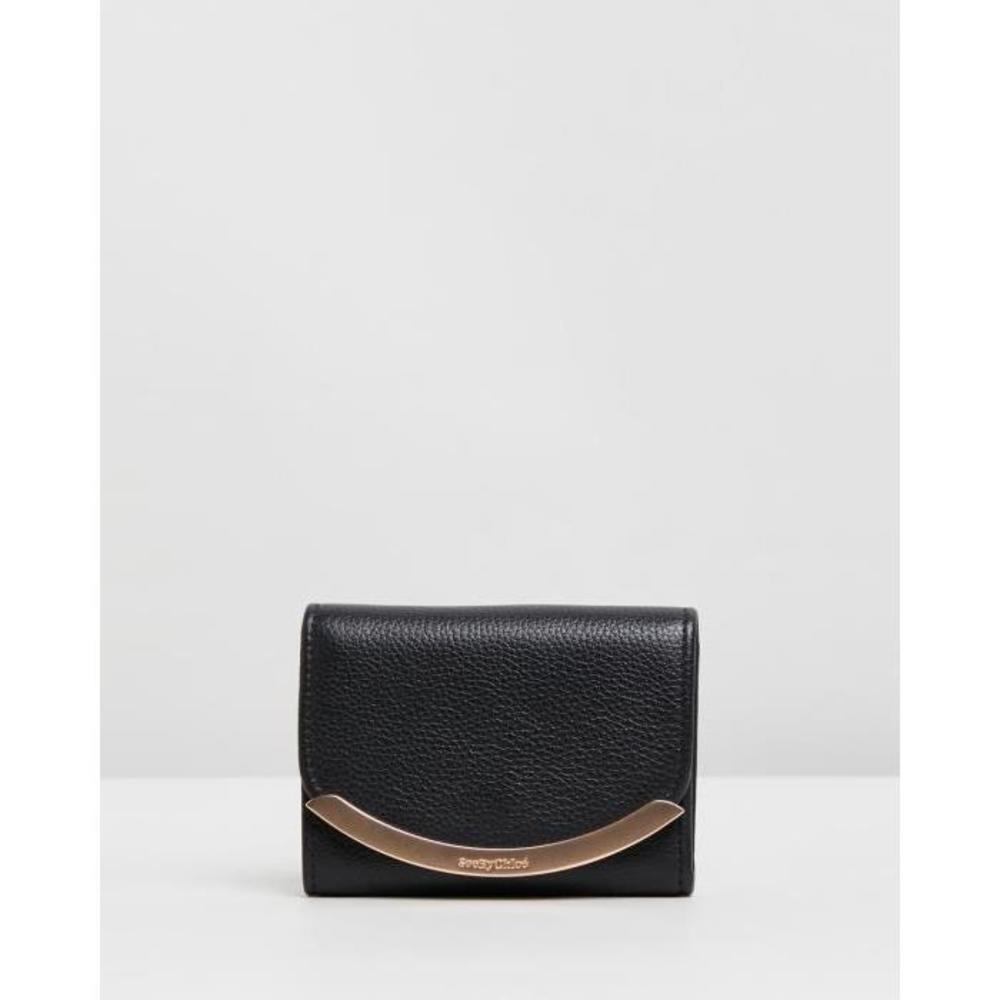 See By Chloé Lizzie Small Trifold Wallet SE331AC05WTA