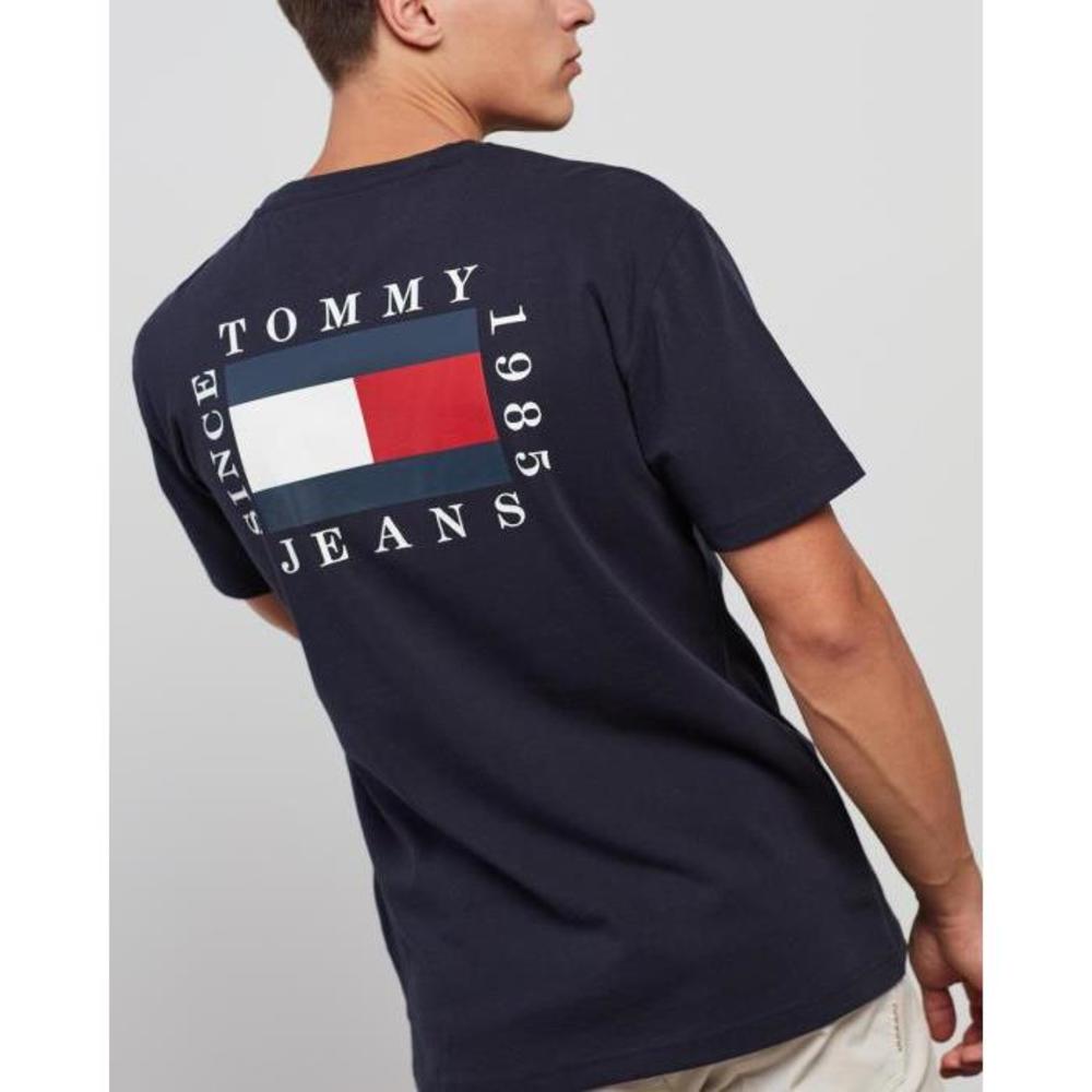 Tommy Jeans TJM Box Flag Tee TO554AA15ZTG