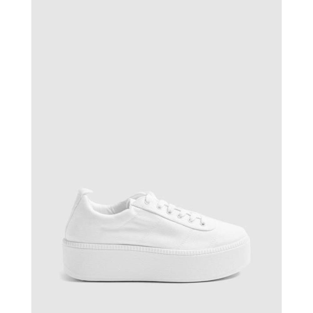 TOPSHOP Chester Canvas Trainers TO101SH86BQF