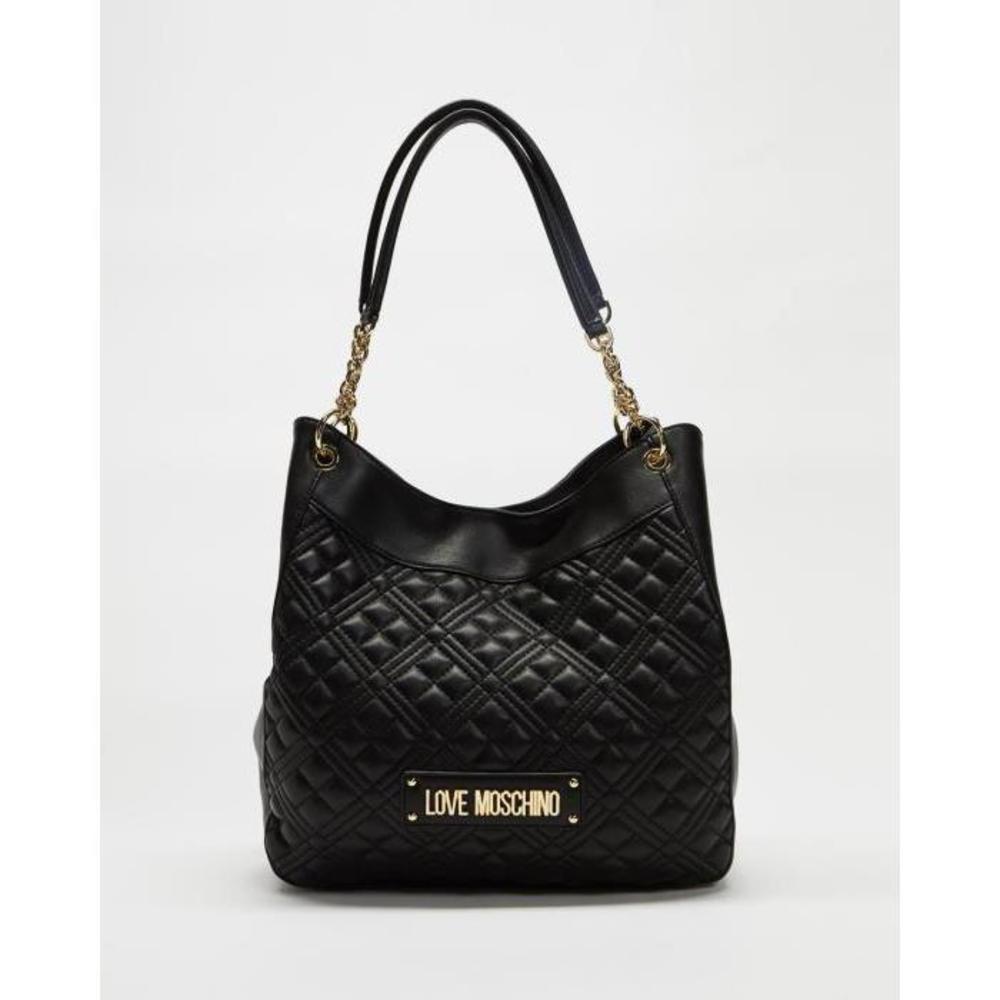 LOVE MOSCHINO Quilted Soft Handbag LO854AC40LAT