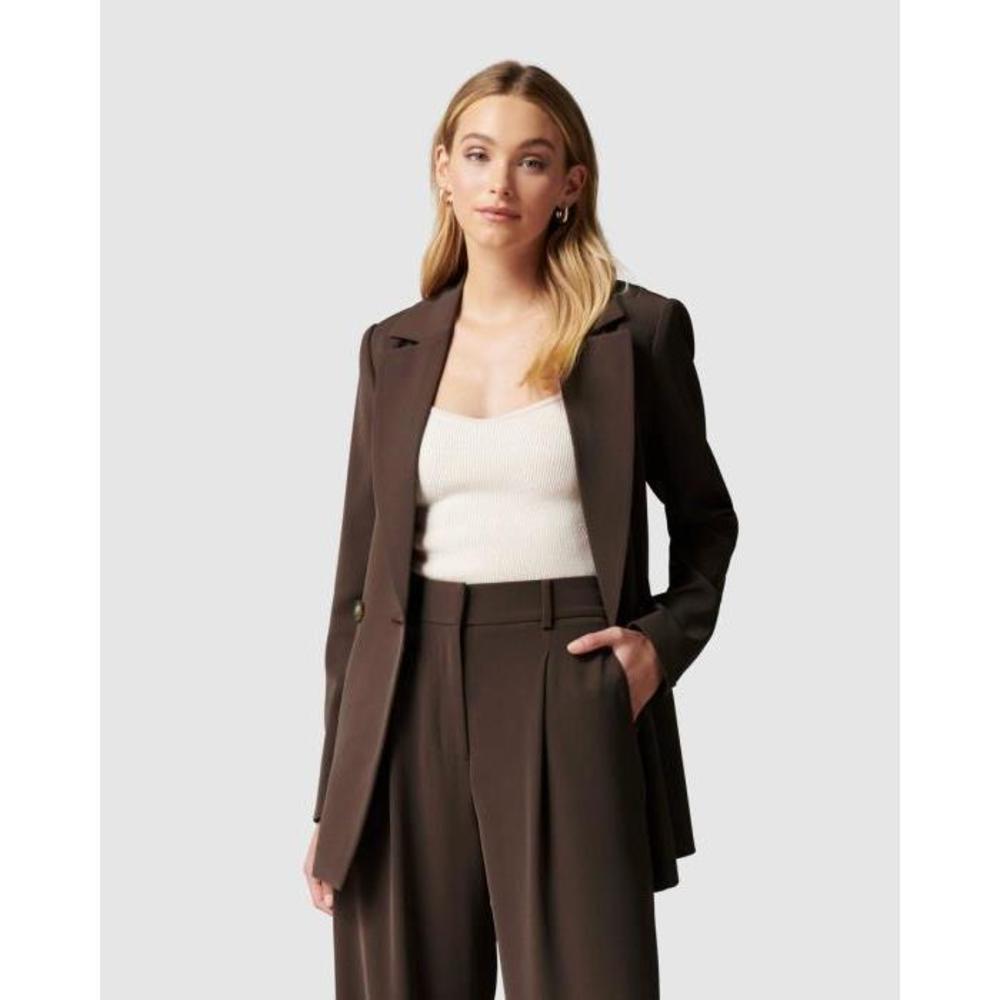 Forever New Primrose Belted Blazer FO605AA95CYQ