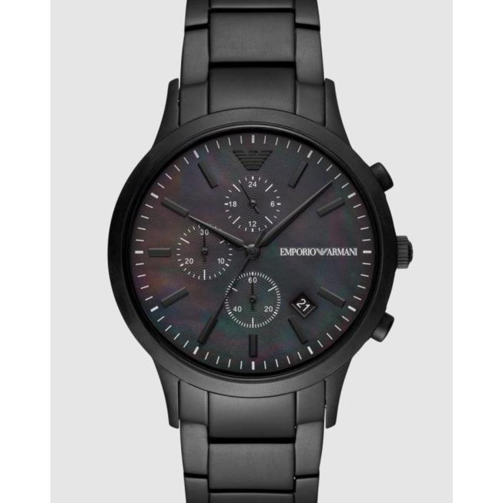 Emporio Armani Black Chronograph Watch AR11275 EM941AC45PRU