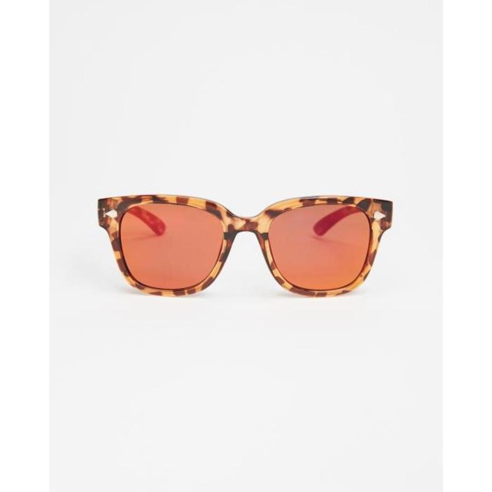 Volcom Freestyle Sunglasses Gloss Tortoise VO034AC25BSO