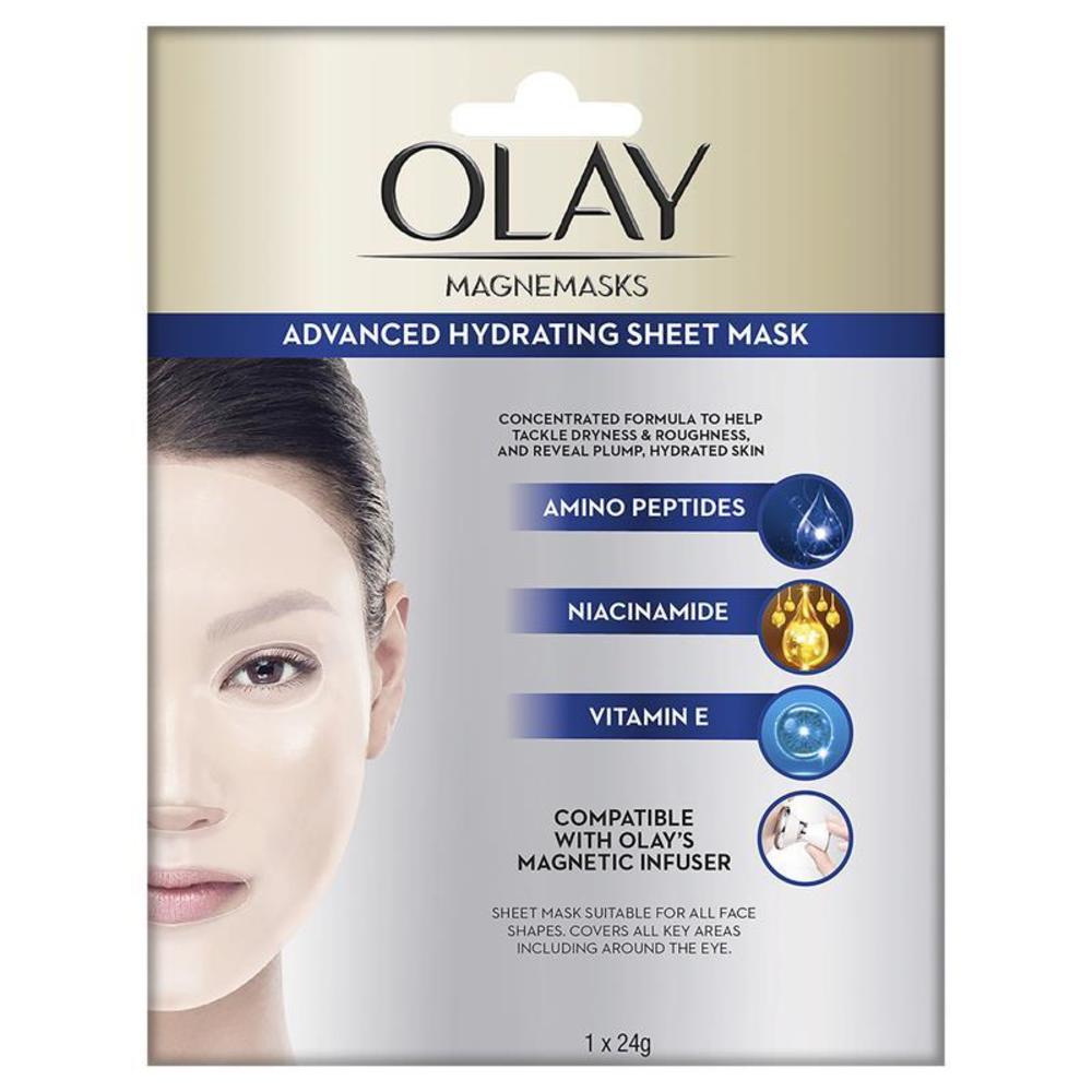 Olay 올레 마그네마스크 어드밴스드 하이드레이팅 시트 마스크 1 팩, Olay Magnemasks Advanced Hydrating Sheet Mask 1 Pack