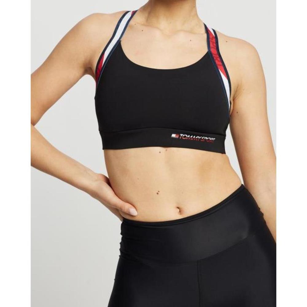 Tommy Hilfiger Low Support Signature Tape Sports Bra TO336AA38GFX