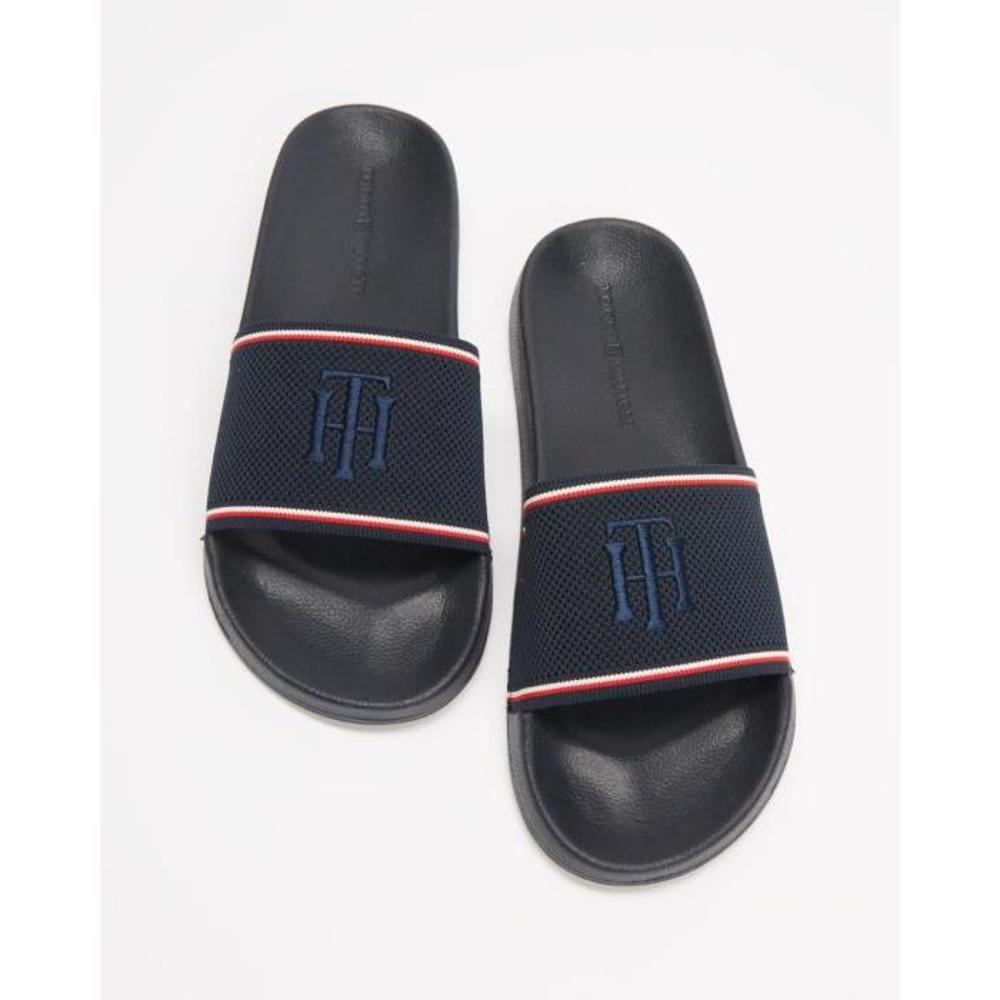 Tommy Hilfiger Tommy Knitted Pool Slides TO336SH36AHZ