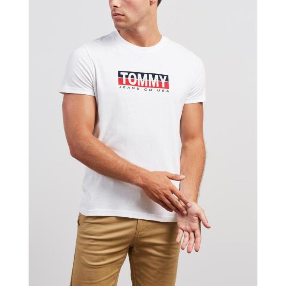 Tommy Jeans Tommy Contrast Box Tee TO554AA07IGQ